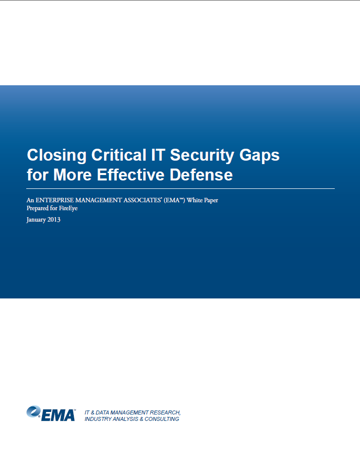 Closing Critical IT Security Gaps for More Effective Defense
