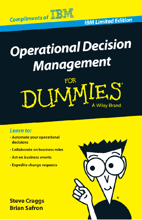 Operational Decision Management