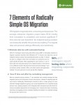 7 Elements of Radically Simple OS Migration