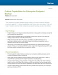 Critical Capabilities for Enterprise Endpoint Backup