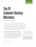 Top 10 Endpoint Backup Mistakes