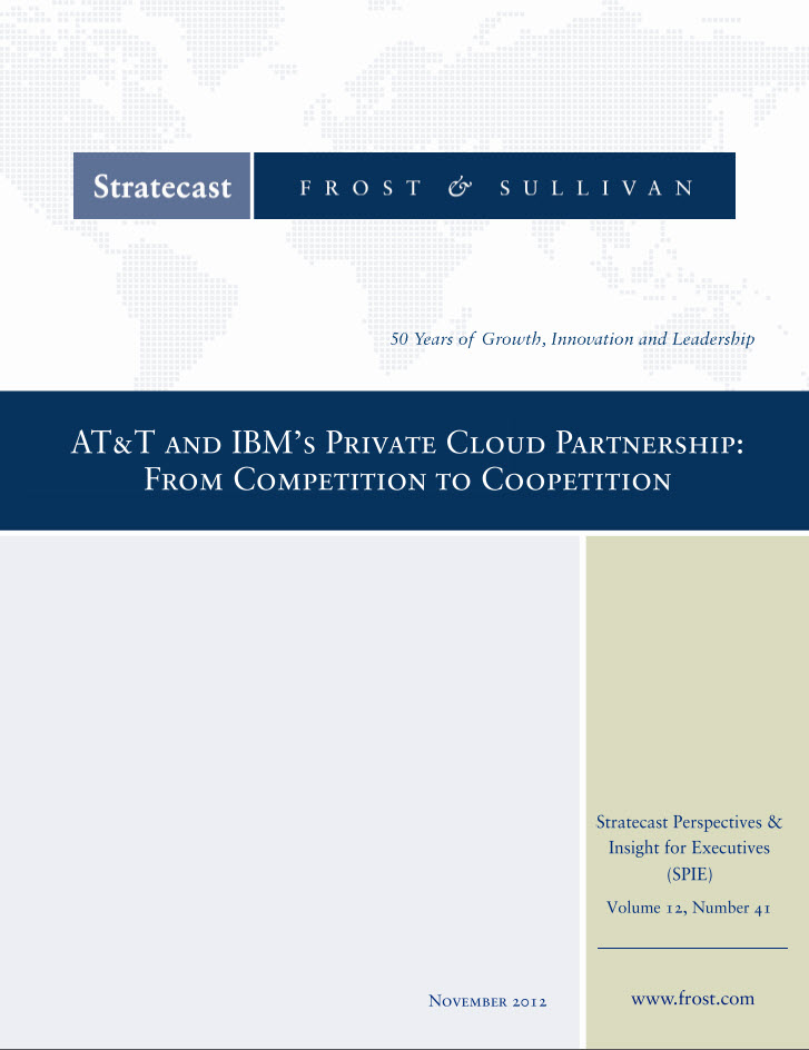 AT&T and IBM’s Private Cloud Partnership:  From Competition to Coopetition