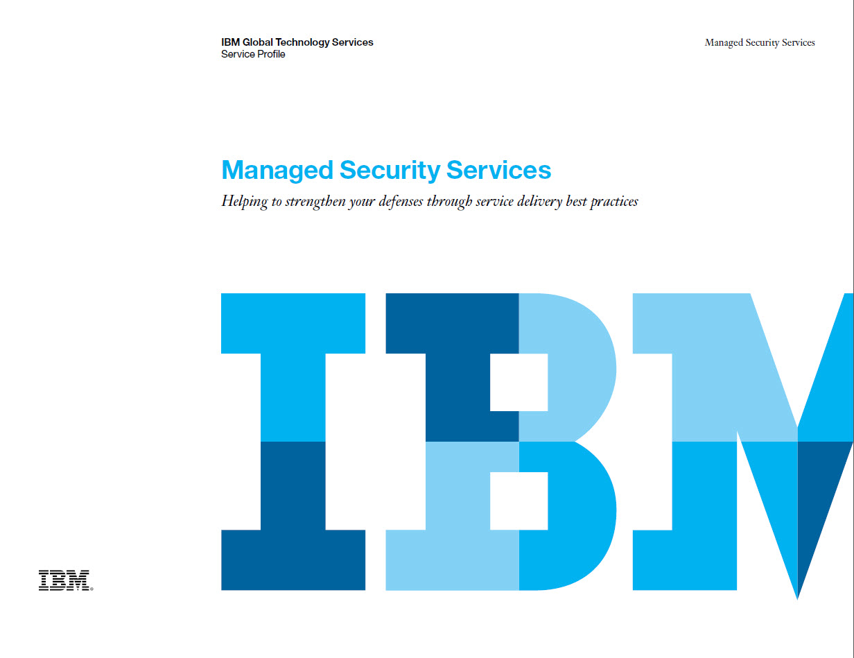 Managed Security Services: Helping to strengthen your defenses through service delivery best practices