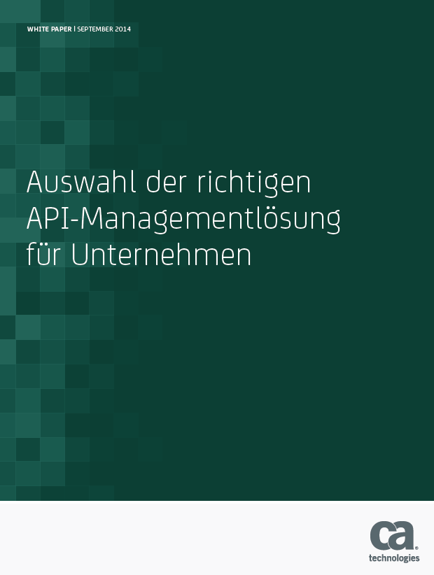 Auswahl der richtigen API-Managementlösung für Unternehmen