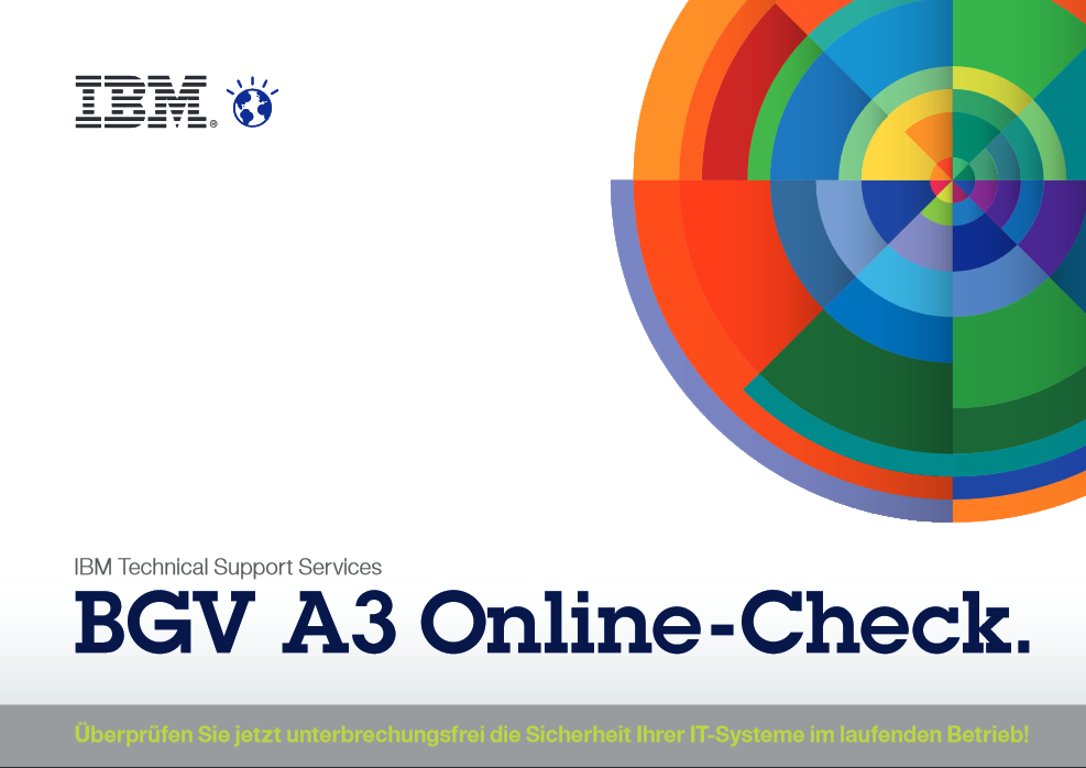 BGV A3 Online-Check:<br>Überprüfen Sie jetzt unterbrechungsfrei die Sicherheit Ihrer IT-Systeme im laufenden Betrieb!