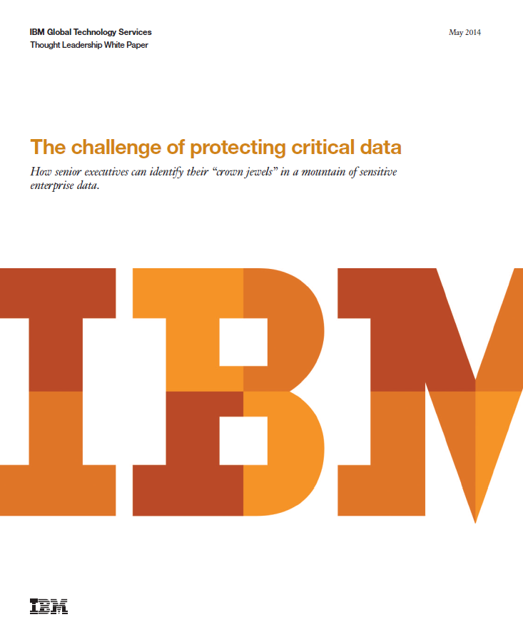 The challenge of protecting critical data