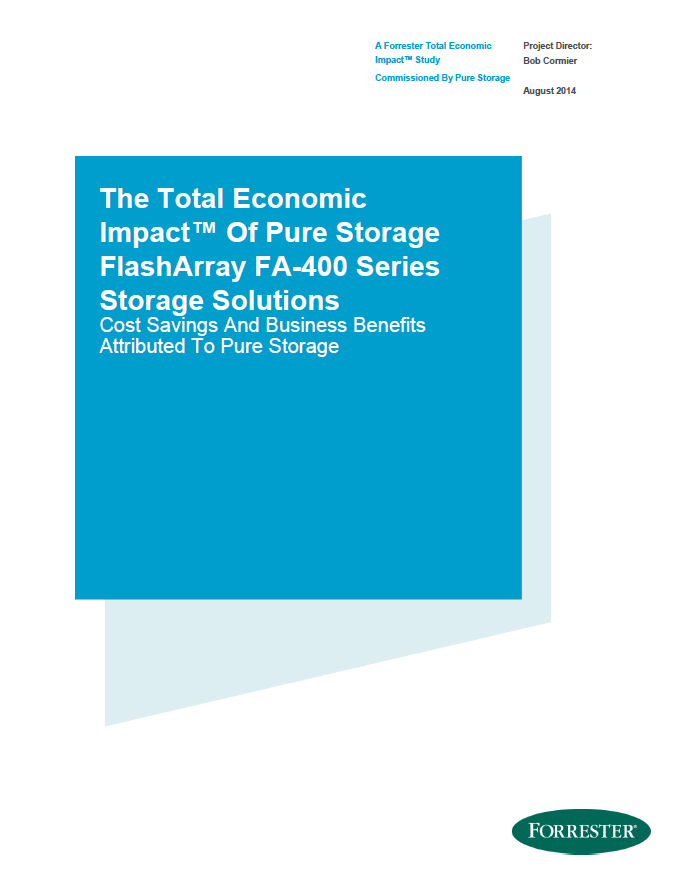 Cost Savings And Business Benefits Attributed To Pure Storage