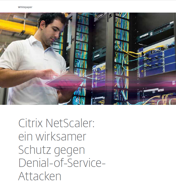 Citrix NetScaler: ein wirksamer Schutz gegen Denial-of-Service- Attacken