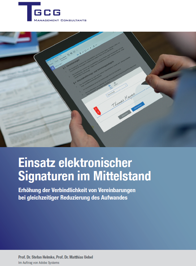 Einsatz elektronischer Signaturen im Mittelstand