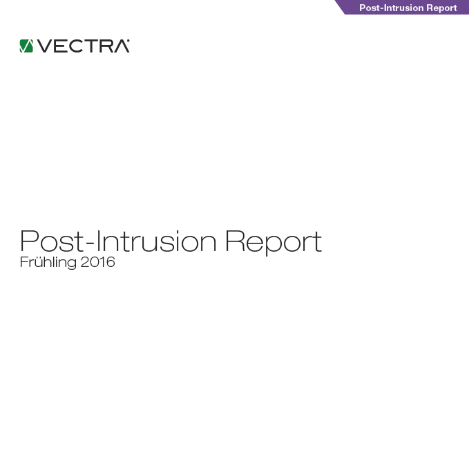 Post-Intrusion Report – Frühling 2016