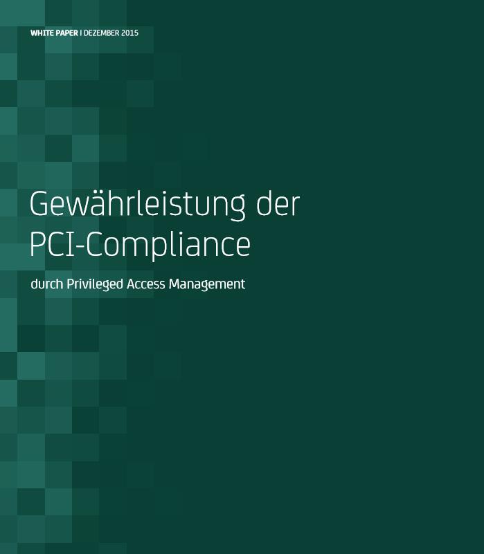 Gewährleistung der PCI-Compliance