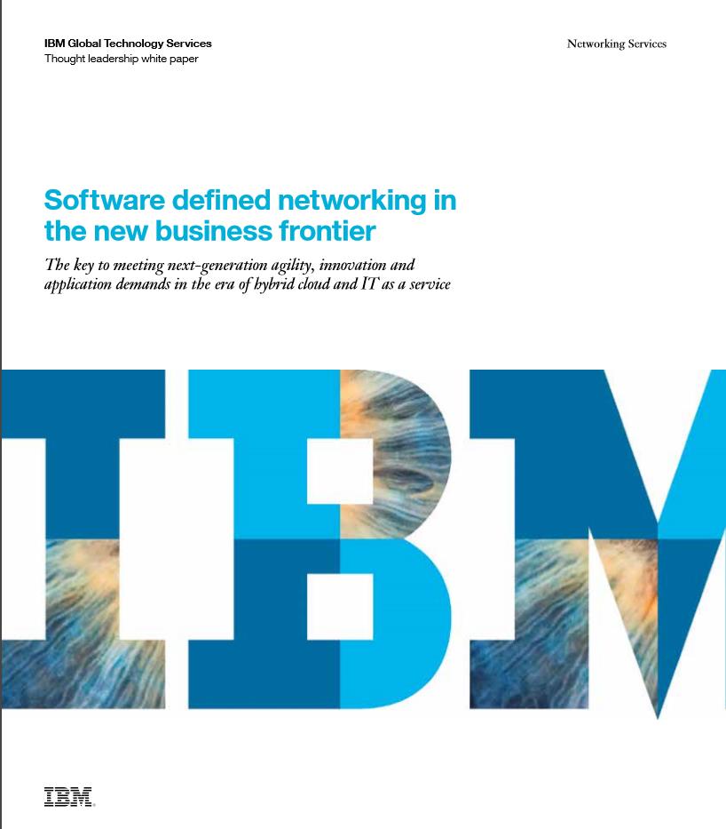 Software Defined Networking in the New Business Frontier