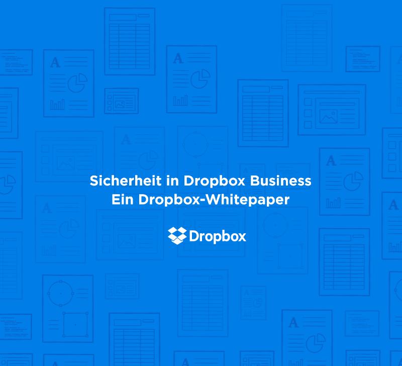 Sicherheit in Dropbox Business