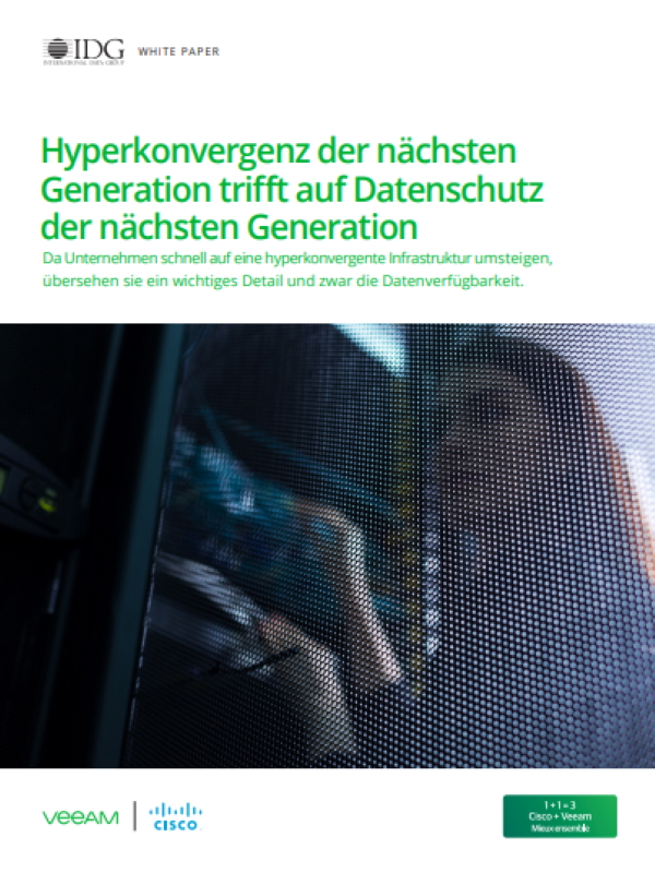 Hyperkonvergenz der nächsten Generation trifft auf Datenschutz der nächsten Generation