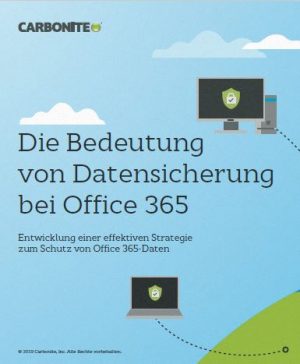 Die Bedeutung von Datensicherung bei Office 365