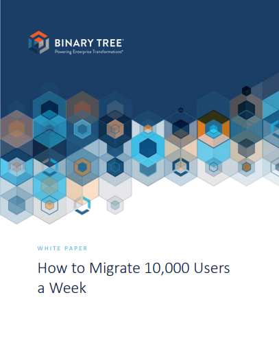 Wie kann man 10.000 Nutzer pro Woche migrieren?