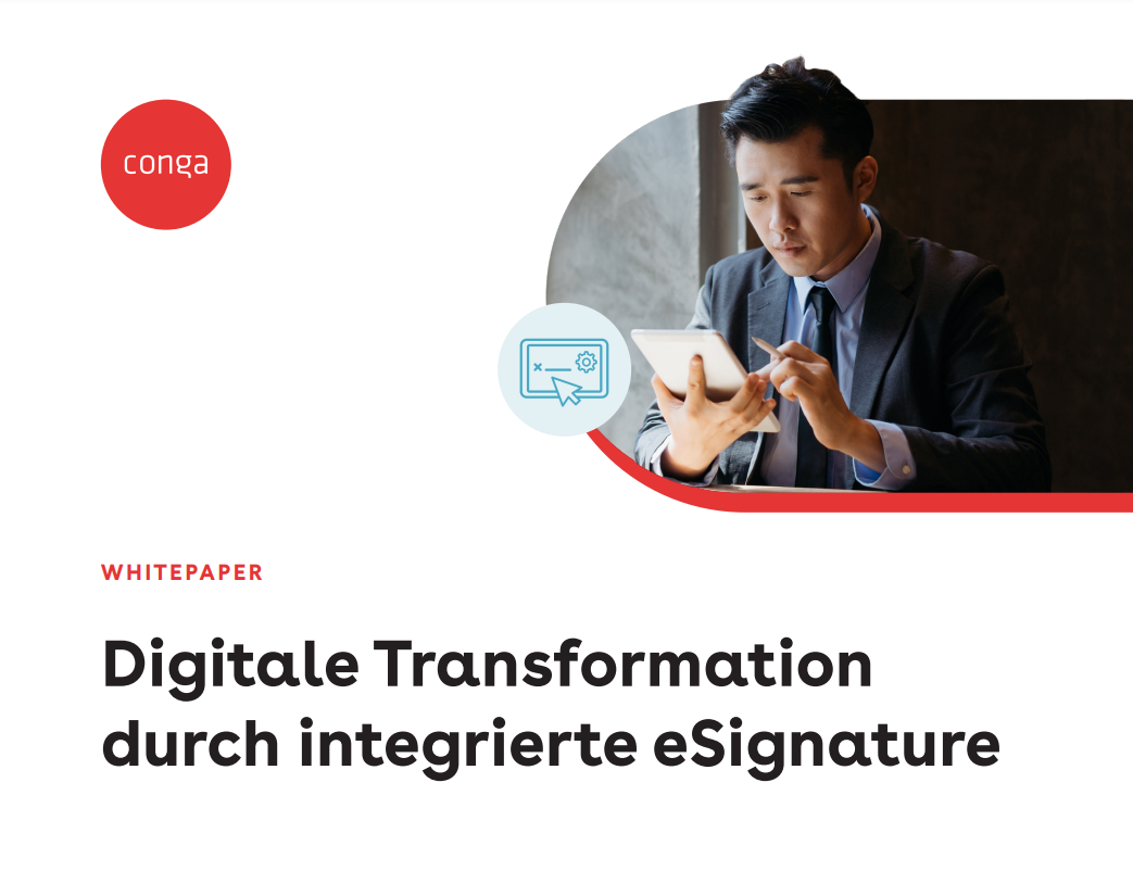 Digitale Transformation durch integrierte eSignature
