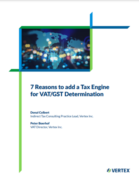 7 Gründe für den Einsatz einer Tax Engine zur Umsatzsteuerermittlung