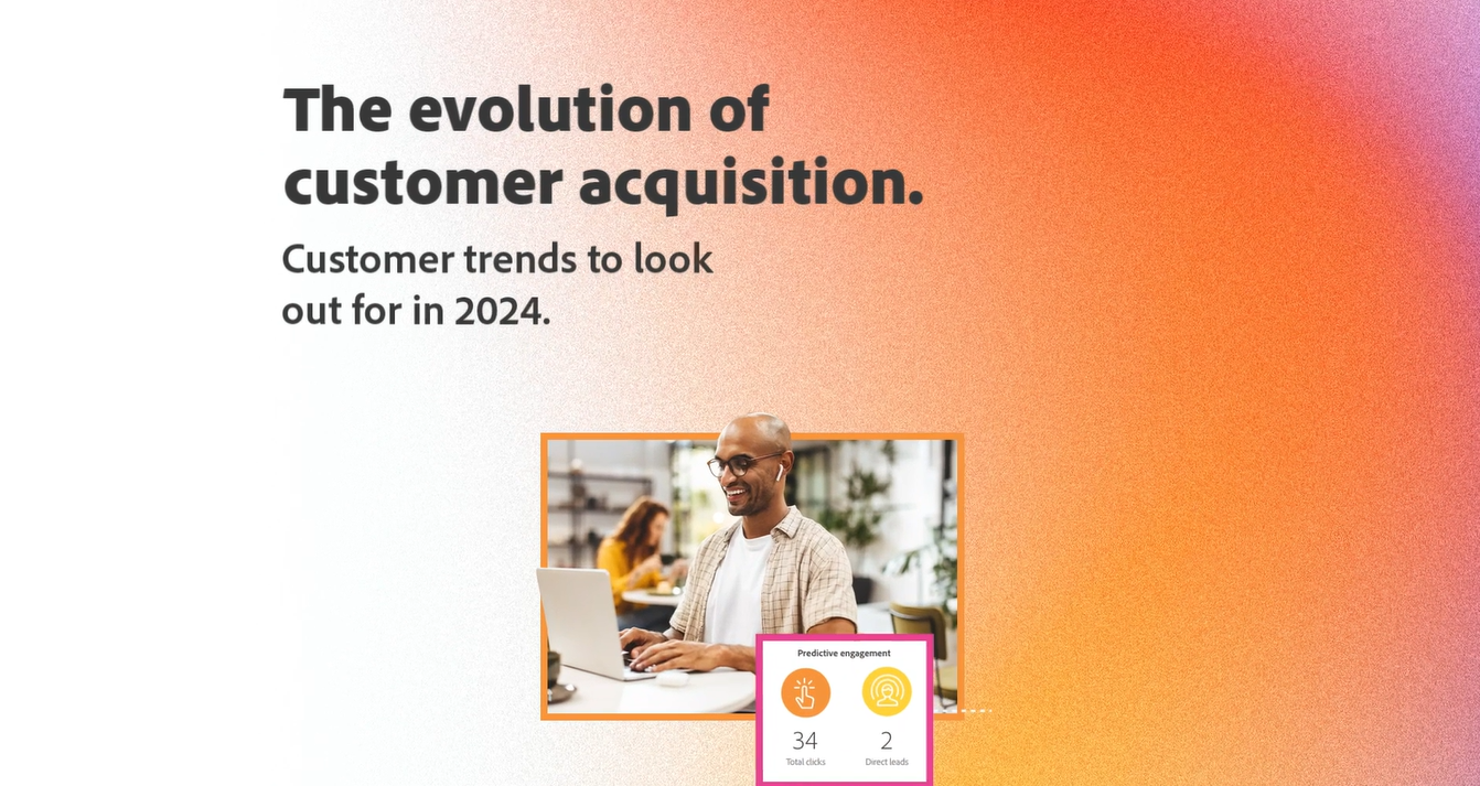 On-demand webinar: “Evolution of customer acquisition” organized by Adobe
